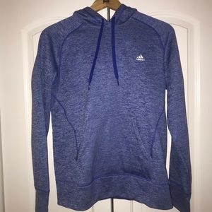 Adidas Purple/Blue Women Hoodie